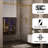 56"-60" W x 76" H Reversible Frameless Single Sliding Shower Door with 3/8"Clear Tempered Glass-99356177