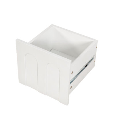 Armoire de rangement haute de 70,87 po de hauteur avec 1 porte et 2 tiroirs, unité de rangement étroite, armoire de plancher pour la salle de bain, le salon, le vestibule, la cuisine, blanc
