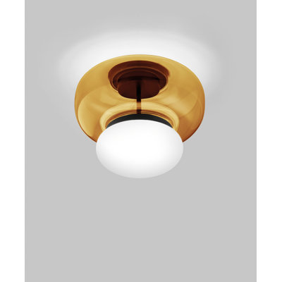 Faro Ceiling Lamp P Dark Amber White Matt Black 2 L2202 Ul
