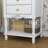 Elegent Nightstand With 2-Drawer & 1-Shelf-1594567079