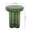 Table d'appoint ronde en verre-1709515358