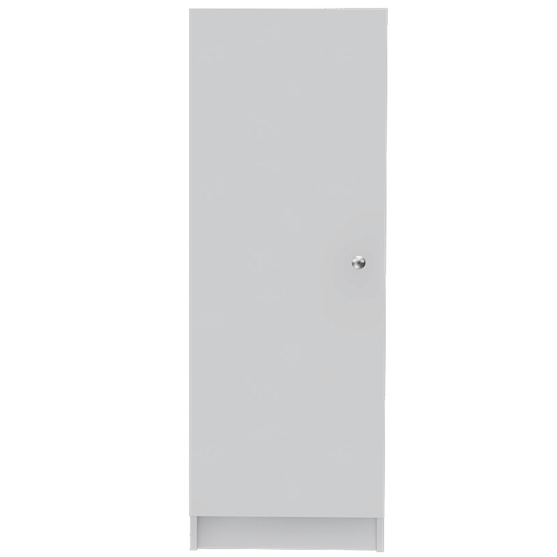 Armoire à porte simple Pantry Miami, Blanc