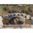 Durable Rattan Patio Sofas Set, Modern Half-moon Design For Entertaining