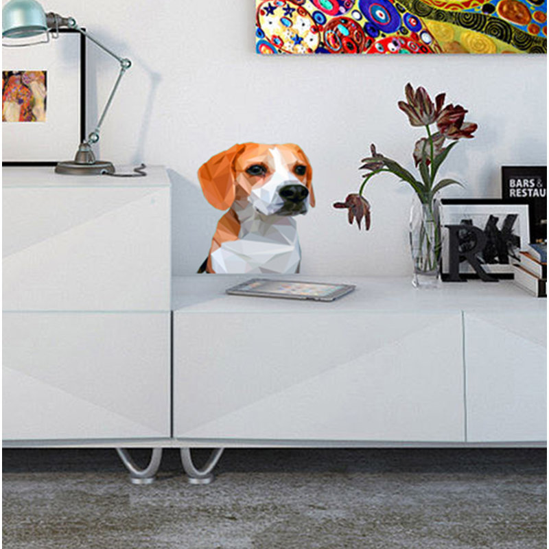 Animals Wall Decal, 11" H x 10" W