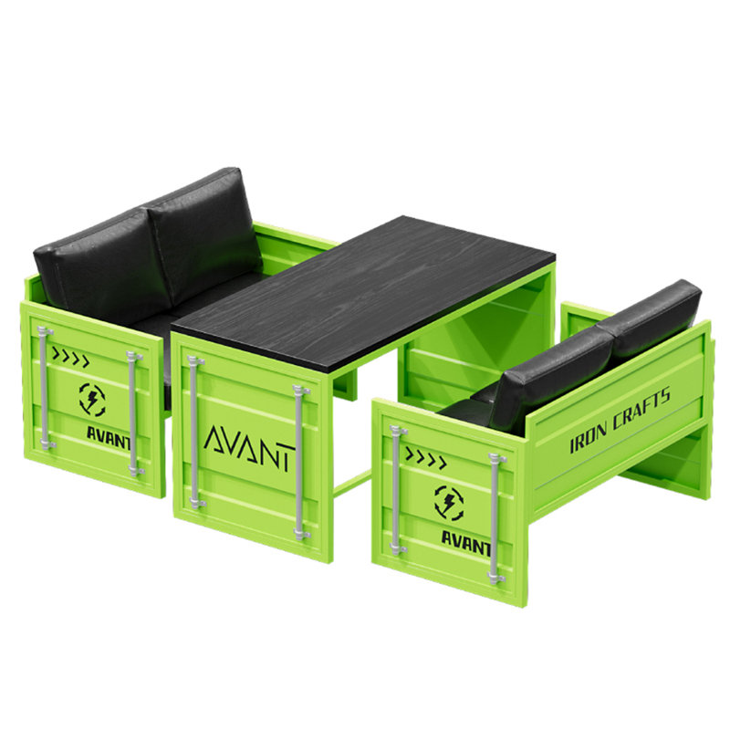 Cabine rétro, Vert