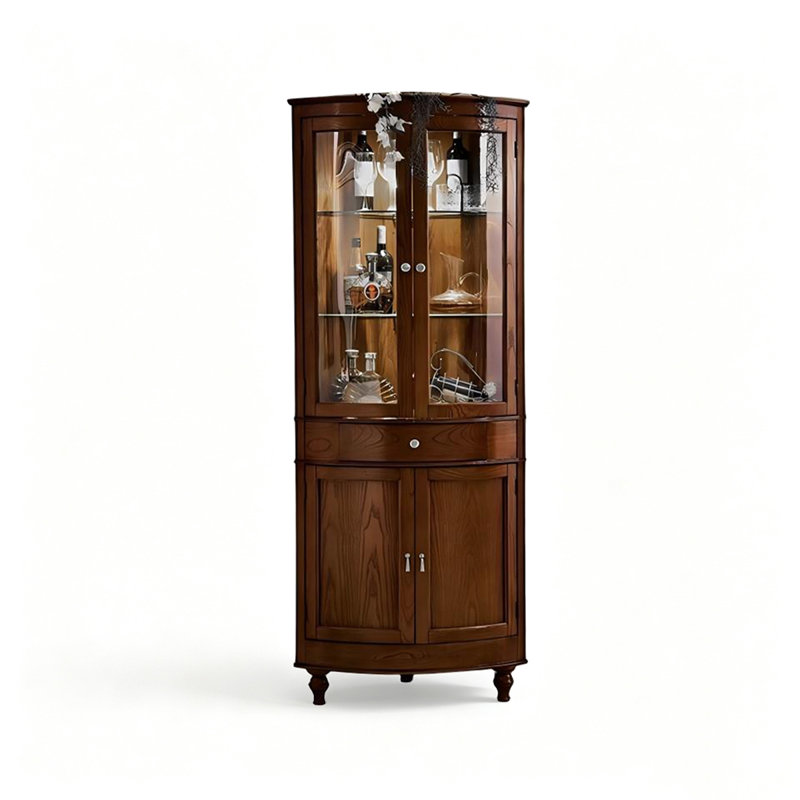 Odessa 19.69 " L Solid Wood Bar Cabinet