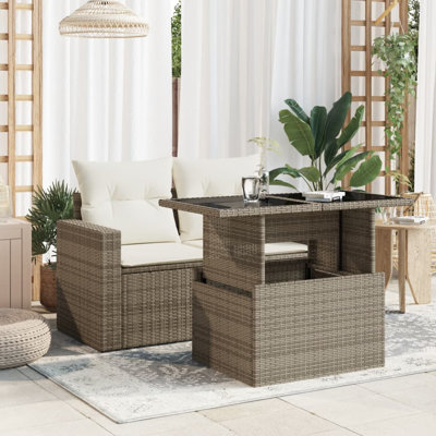 Pirley Rectangular 100cm L Outdoor Coffee Table
