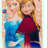 Princess Elsa Summer Blossom Beach Towel - Pink & White Polka Dots