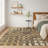 Machine Washable Indoor/Outdoor Chantille ACN2628 Abstract Rug-759629250-759629254