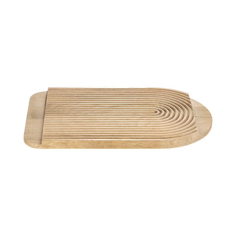 ZEN Oak Cutting Board, 15.6"L x 9.8"W x 0.8"D