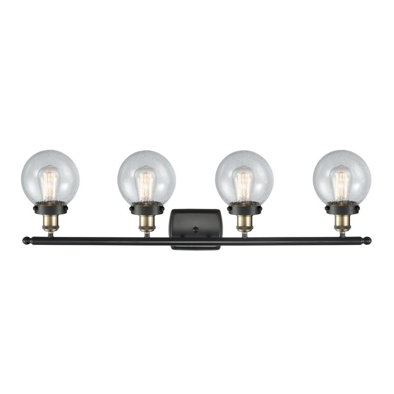 Lorri 4 - Light Vanity Light, LED, Black Antique Brass