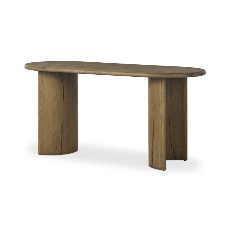 Bureau d'écriture rectangulaire l 65 po Haiden, Naturel