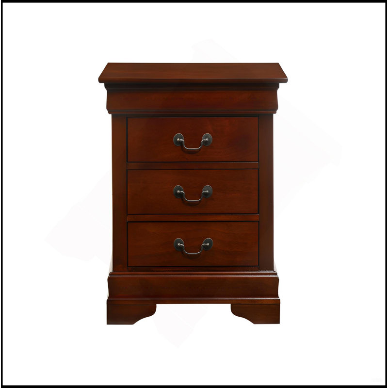 Table de chevet charmante avec une élégance intemporelle, Cerisier