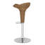 Tabouret de bar rotatif à hauteur ajustable Fajardo