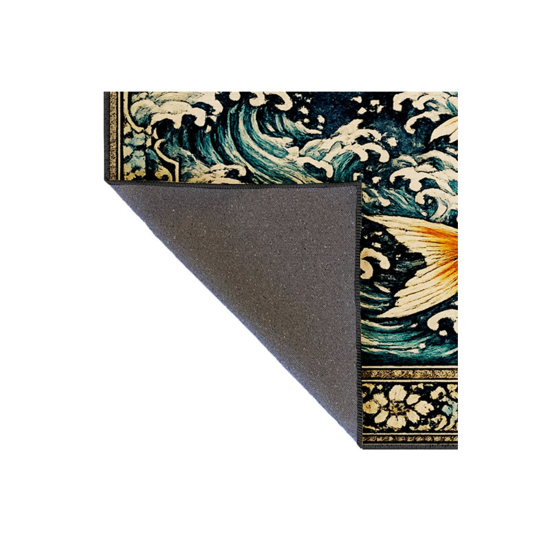 Tapis tissé à la crème Mosso, 4'7" x 6'7"