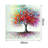 Colourful Tree - No Frame Painting on Canvas