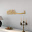 Bismillah Islamic Metal Wall Art - Basmala Arabic Calligraphy Decor-1900103516