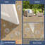 Tapis intérieur / extérieur brun clair Saldanha-1440966843