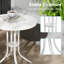 Table ronde ronde avec protection UV pour l'extérieur-213349953