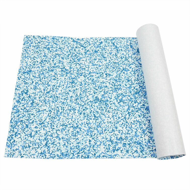 Outdoor Non-Slip Self-Adhesive Eva Foam Mat YYBUSHER Color: Blue