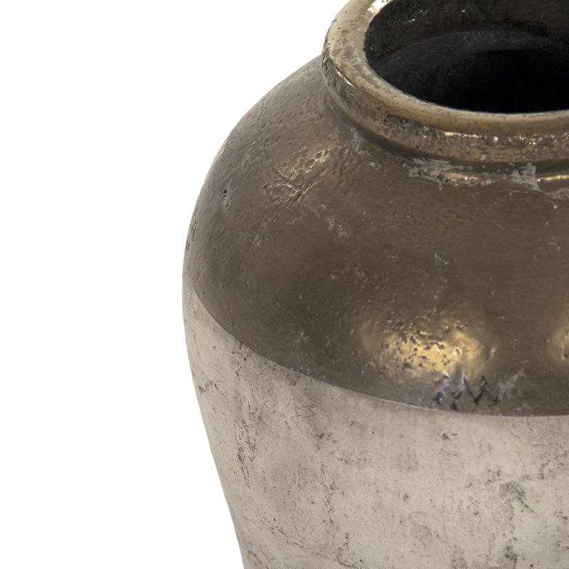 Vase de table Bowker, H 12,5 po x l 12,75 po x P 12,75 po