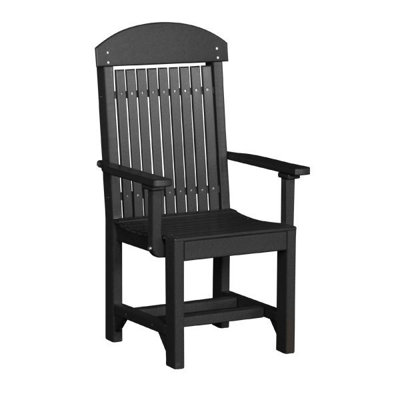 Chaise de patio à hauteur à manger capitaine Neele