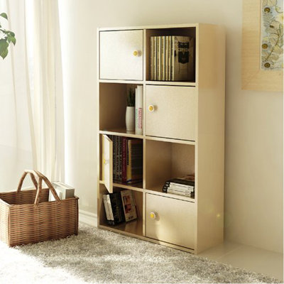 105.9cm H x 59.9cm W Cube Bookcase