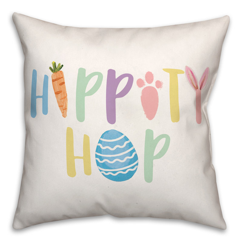  Housse et insert de coussin décoratif en polyester, 16 po x 16 po