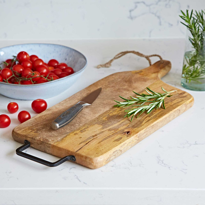 Natural Mango Wood Rectangular Chopping Board