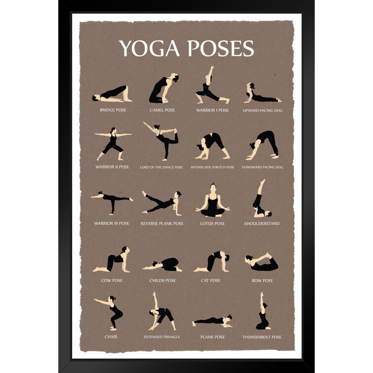 Yoga Headstand Sirsasana Art Print