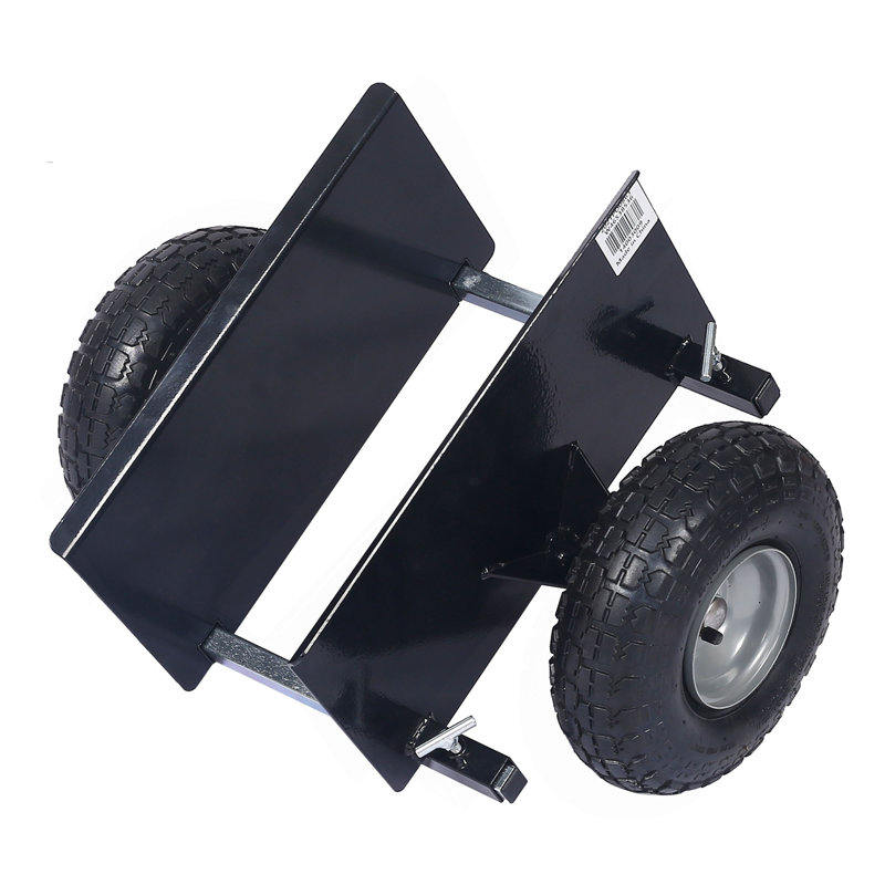 600Lb Panel Dolly , 10In. Pneumatic Wheels