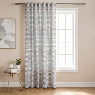 Panneau de rideau semi-diaphane Boho