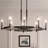 Tolani 8 - Light Wagon Wheel Chandelier-2109460558