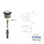 Stainless Steel Floor Mount Stop-55638461