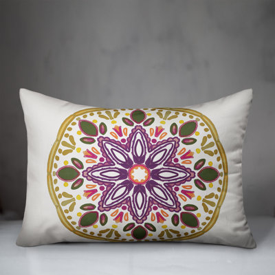 Outdoor Reversible Throw Pillow