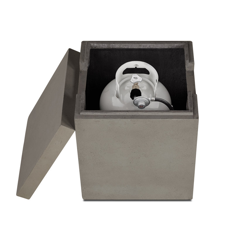 Geneva Fire Pit Propane Tank Cover, Flint