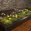 Solar Garden Lights - 4-Pack 6 LED Lights for Outdoor Use - IP44 Water-Resistant
