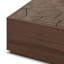 Ridge Outdoor Rectangular  Coffee Table-Stained Saddle Brown