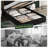  Storage Bed Full with Upholstered Wingback Headboard, Modern Full Size Hydraulic Bed Frame with Strong Wood Slats Support for Home Office, No Box Spring Needed, Easy Assembly, Black