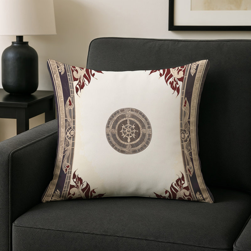 Delphi Legacy Indoor And Outdoor Throw Pillow, Square 18"