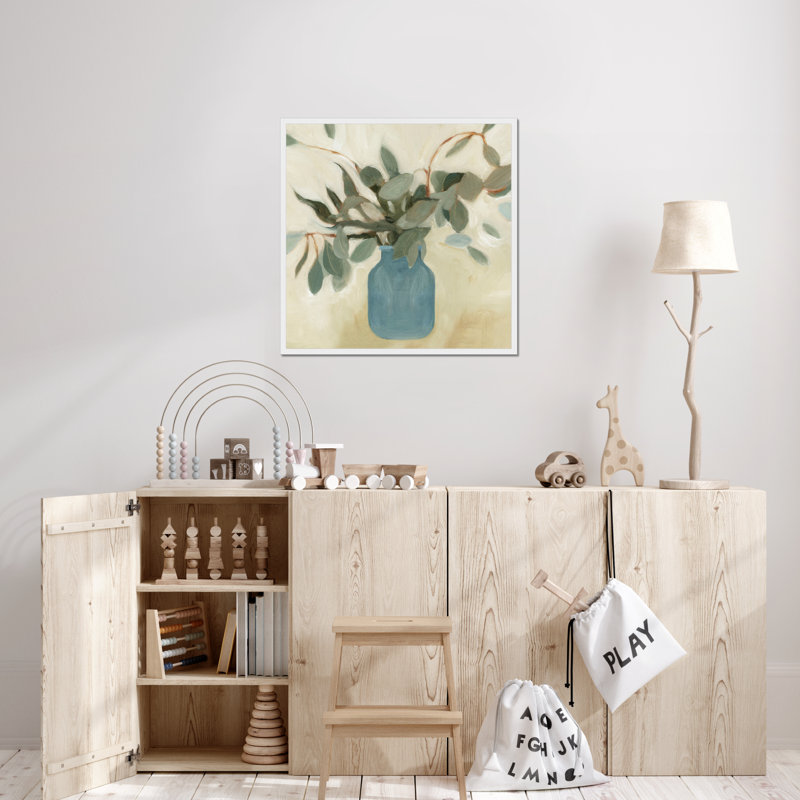 Arrangement II by Emma Scarvey - Painting, White Framed Paper Print, 80cm H x 80cm W