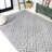 Bailidh Neutral Diamond Trellis Light Gray Indoor/Outdoor Rug-1634566202