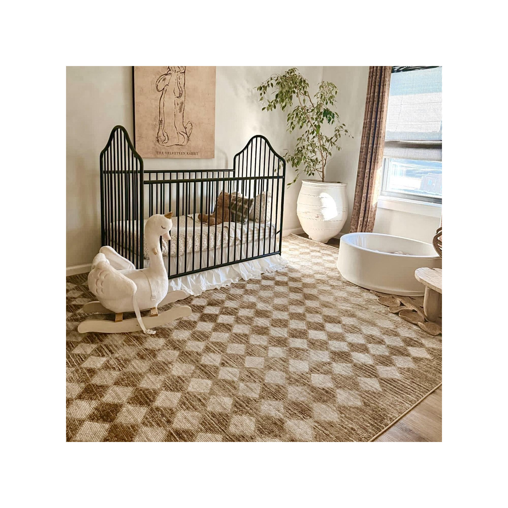 Galey Alix x Livabliss Myrtle Avenue V Indoor Machine Woven Area Rug, Rectangle 5'3" x 7'7"