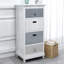 Solid Wood 40 cm W Chest of 4 Drawers