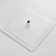 1-Spray Patterns With 2.5 GPM 8 In. Wall Mount Fixed Shower Head In White