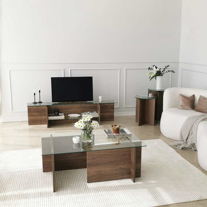 Jecory Sled Coffee Table