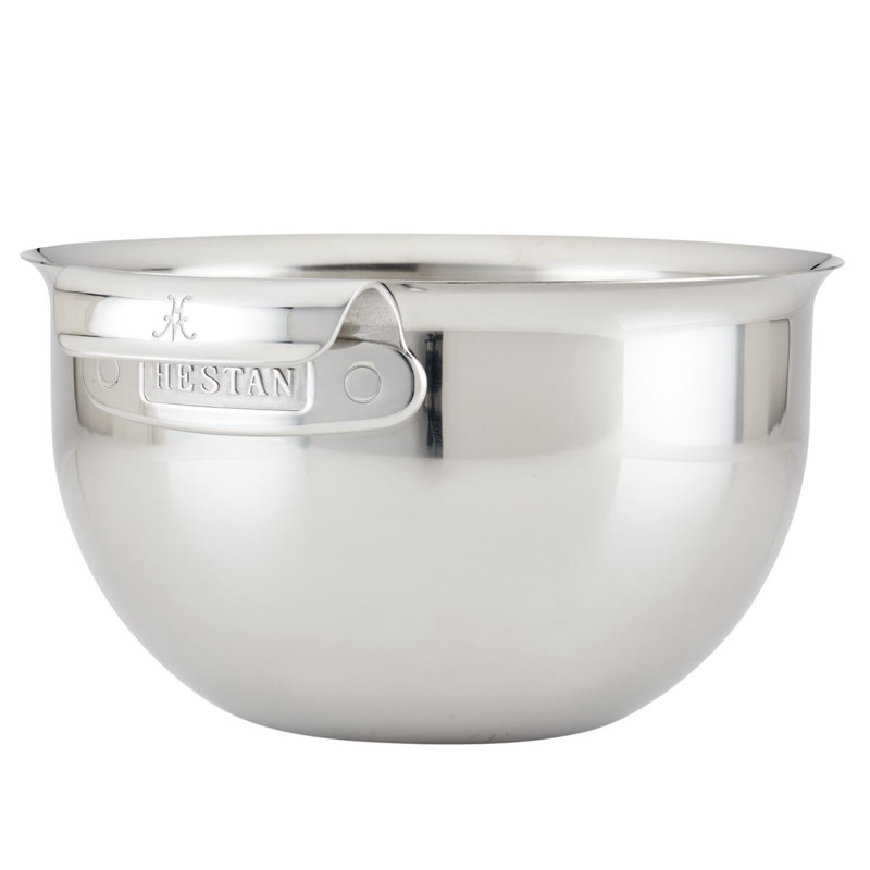 Hestan 7 Quart Stainless Steel Mixing Bowl with Flared Rims