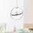 Lasheila 1 - Light Chrome LED Single Pendant