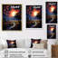 «Dramatic Lightning Nights IV», reproduction d'art sur toile-40240546-40240573