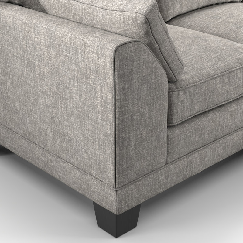 Trixie 4 Seater Corner Sofa, Right orientated, Mist